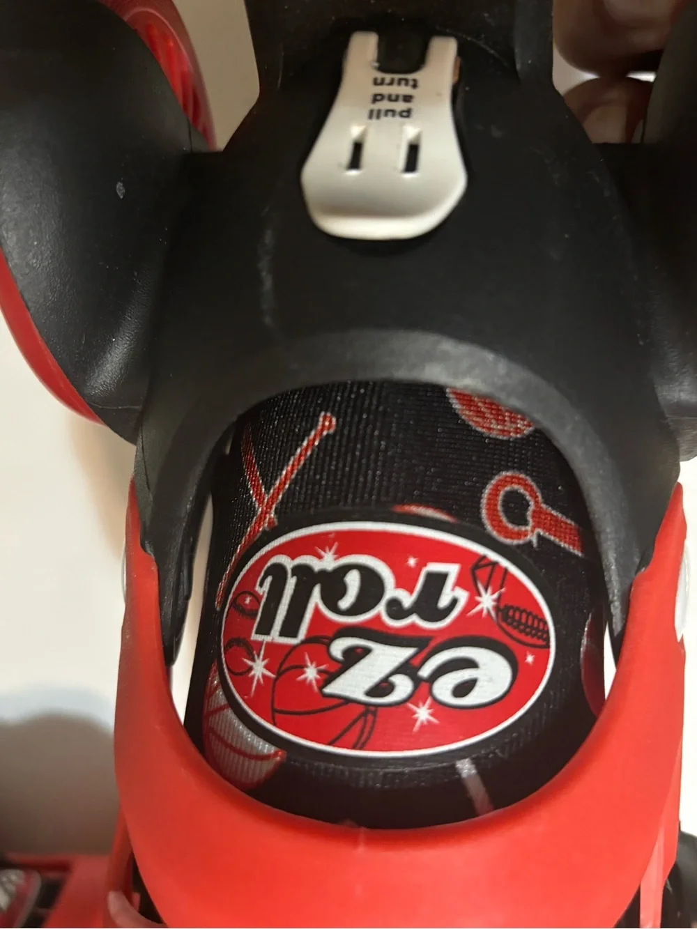 Adjustable Kids Inline Skates - Black & Red